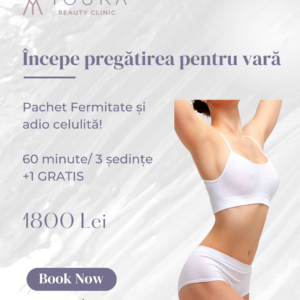 Pachet Fermitate și Adio Celulită - 60 min/ 3 ședințe + 1 GRATIS